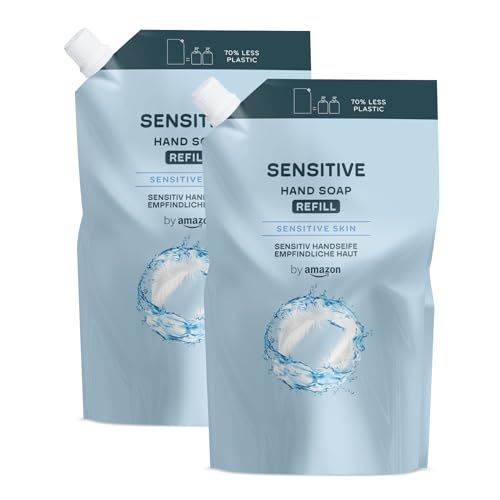 Amazon Sensible Handseife, 2 x 1000ml Nachfüllpackung für empfindliche Haut. #Amazon #Handseife #Nachfüllpack #Deal #Deutschland #Geschenk #Schnäppchen - Jetzt bei Amazon kaufen!