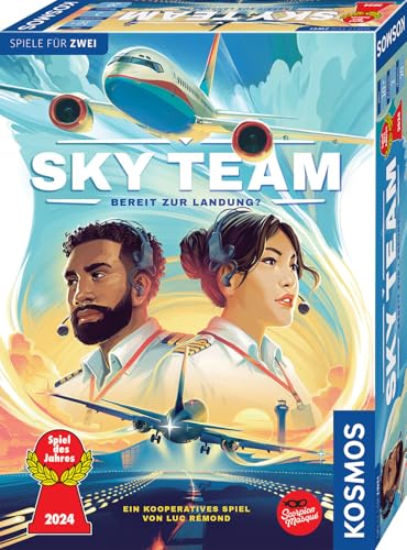 KOSMOS 684044 Sky Team - Bereit zur Landung. Kooperatives Spiel ab 10 Jahren. Spiel des Jahres 2024. #KOSMOS #Brettspiel #Strategiespiel #Gesellschaftsspiel #Weihnachten #Geschenk #Coupon - Jetzt bei Amazon kaufen!