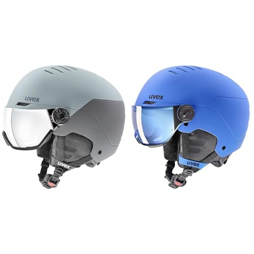 Schicker uvex wanted visor Skihelm für Damen und Herren mit individueller Größenanpassung und Visier in Glacier rhino matt. #uvex #Skihelm #Visier #Winterurlaub #Deutschland #Geschenk #Rabatt - Jetzt bei Amazon kaufen!