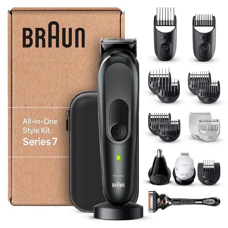 Braun All-In-One Bartpflege Bodygroomer Set, 17-in-1 für präzises Trimmen und Stylen. Perfekt für Männer mit Anspruch! #Braun #Bartpflege #Bodygroomer #Schnäppchen #Weihnachten #Geschenk #Preisfehler - Jetzt bei Amazon kaufen!