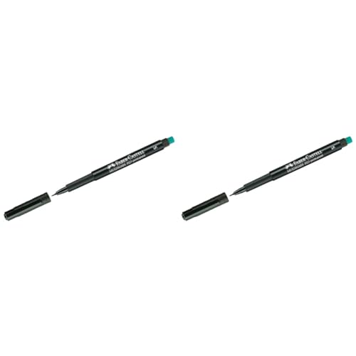 Faber-Castell 152399 Multimark S Marker in Schwarz, permanent, Packung mit 2 Stück. Ideal für Markierungen und Beschriftungen. #FaberCastell #Marker #Schwarz #Kreativität #Deutschland #Geschenk #Schnäppchen - Jetzt bei Amazon kaufen!