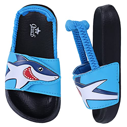 Moderne Badeschlappen für Kinder in Blau, ideal für Strand und Pool. Rutschfeste Sohle für sicheren Halt. #Kinder #Badeschuhe #Sommer #Sandalen #Deutschland #Geschenk #Schnäppchen - Jetzt bei Amazon kaufen!