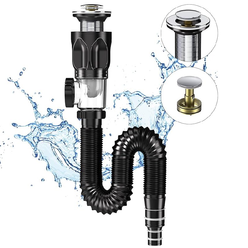 SHUY Siphon Abflussrohr-Kit für Waschbecken Ablaufgarnitur. Geruchsdichtes Design, einfach zu installieren und jetzt nur 15,99€! #SHUY #Waschbecken #Ablaufgarnitur #Schnäppchen #Deutschland #Geschenk #Coupon - Jetzt bei Amazon kaufen!