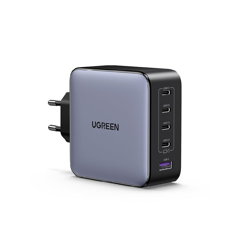 UGREEN Nexode USB C Ladegerat mit 100W GaN Technologie. 5-Port Netzteil für schnelles Laden. Ideale Lösung für Multiports. #UGREEN #USBCLadegerat #Netzteil #Technologie #Deutschland #Geschenk #Preisfehler - Jetzt bei Amazon kaufen!