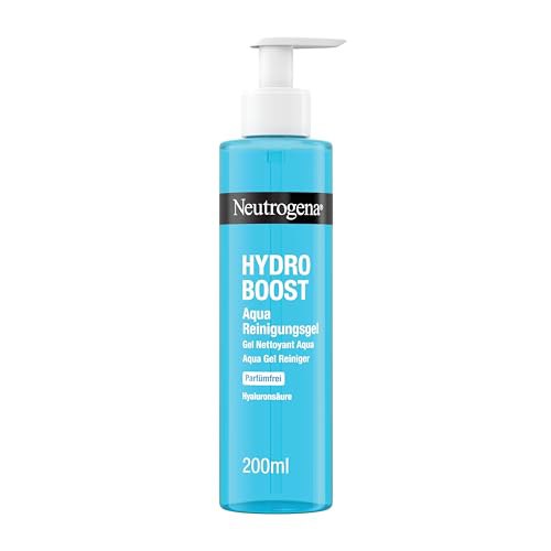 Neutrogena Hydro Boost Aqua Reinigungsgel, parfumfrei und feuchtigkeitsspendend mit Hyaluronsäure. Sanfte Reinigung für alle Hauttypen. 200 ml. #Neutrogena #Gesichtsreinigung #Hyaluronsäure #Feuchtigkeitsspendend #Weihnachten #Geschenk #Rabatt - Jetzt bei Amazon kaufen!