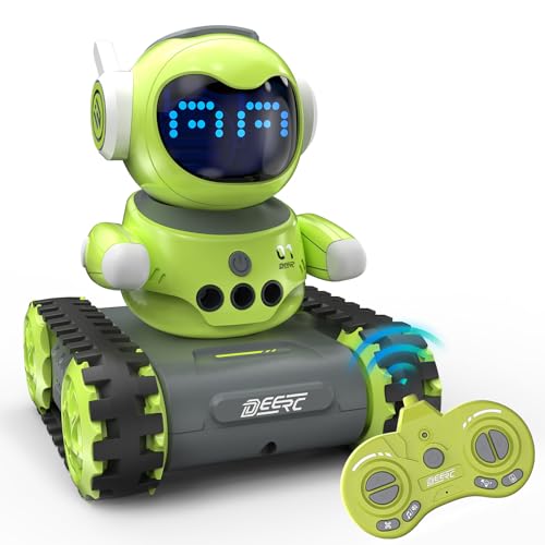 Ferngesteuerter Emo-Roboter für Kinder mit Gestenerkennung und Auto-Demo. Jetzt zum Sonderpreis. #DEERC #Roboterspielzeug #Ferngesteuert #Sparpreis #Weihnachten #Geschenk #Deals - Jetzt bei Amazon kaufen!