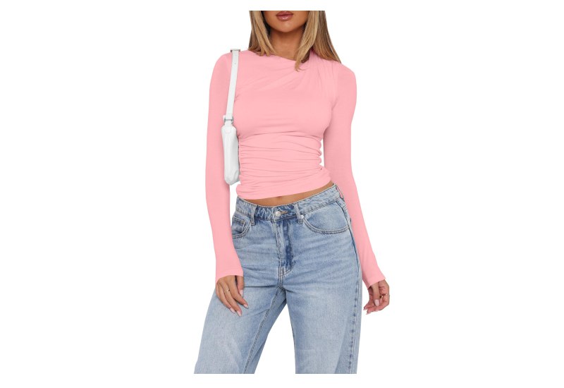 Hochwertiges Longsleeve Crop-Top für Frauen im Y2K-Stil. Coole, schlanke Passform für lässige Looks. Nur 6,99€ statt 14,99€. #ImilyBela #Longsleeve #Y2K #Fashion #Deutschland #Geschenk #Coupon - Jetzt bei Amazon kaufen!