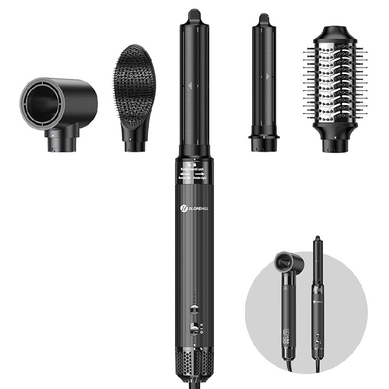 Slopehill Airstyler 5 IN 1 - der 110,000 RPM High-Speed Ionic Haartrockner für schnelles Trocknen und Styling. #Slopehill #IonicHaartrockner #Haarstyling #Angebote #Deutschland #Geschenk #Rabatt - Jetzt bei Amazon kaufen!