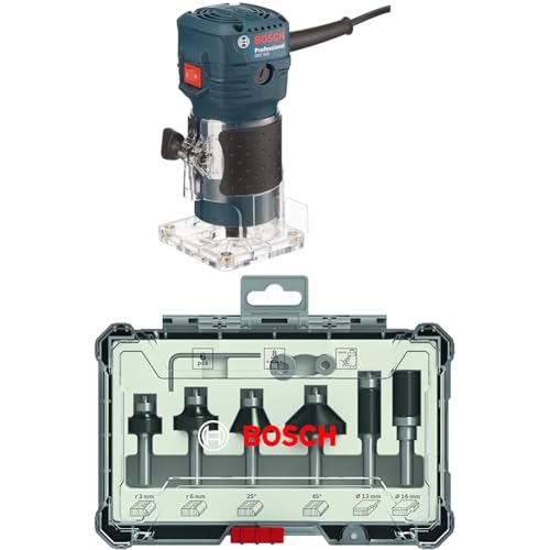 Bosch Professional Kantenfrase GKF 550 mit Zubehör für präzises Fräsen von Kanten und Rändern. Inklusive Parallelanschlag und Rollenführung. Ideal für Oberfräsen. #Bosch #Kantenfräse #Holz #Werkzeug #Weihnachten #Geschenk #Schnäppchen - Jetzt bei Amazon kaufen!