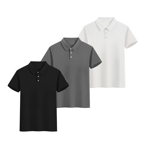 Hol dir das YUSHOW 3er Pack Herren Poloshirts aus Waffelstoff. Hochwertige Shirts für jeden Anlass. #YUSHOW #Poloshirt #Herrenmode #Fashion #Deutschland #Geschenk #Coupon - Jetzt bei Amazon kaufen!