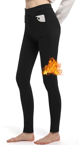 Damen Thermo Leggings gefüttert für den Winter, statt 29.99 € jetzt nur 14.99 €. Halten angenehm warm und sind super bequem. #LYRIKER #Thermoleggings #Wintermode #Angebot #Deutschland #Geschenk #Rabatt - Jetzt bei Amazon kaufen!