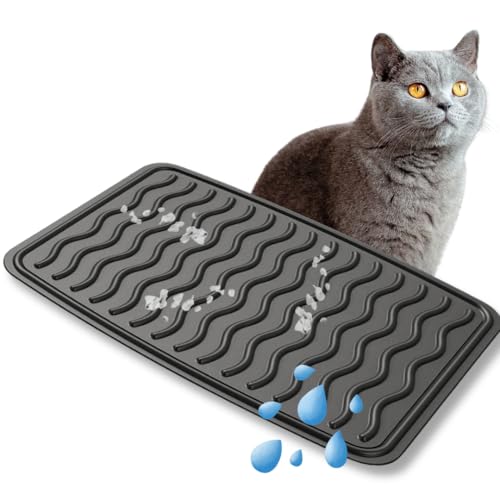 CROPLAS Katzenklo Matte - rutschfest, feuchtraumgeeignet, leicht zu reinigen, mit gewelltem Muster. #Katzenklo #Katzentoilette #Katzenmatte #Zubehör #Weihnachten #Geschenk #Schnäppchen - Jetzt bei Amazon kaufen!