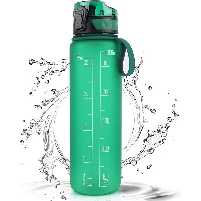 FULDENT Trinkflasche 1L Sport Wasserflasche BPA-frei. Idealer Begleiter beim Sport und unterwegs. #FULDENT #Trinkflasche #Sport #Hydration #Deutschland #Geschenk #Deals - Jetzt bei Amazon kaufen!