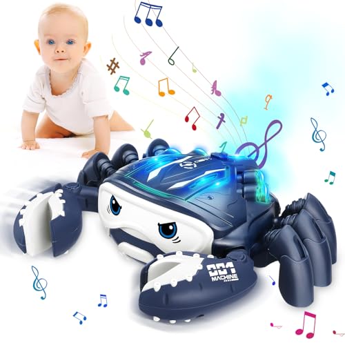 Aytop Krabbe Baby Spielzeug für Kinder ab 1-3 Jahren. Mit Automatischer Vermeidung, Universalrad, Licht, Musik und Spray. Tolles Geschenk. #Aytop #BabySpielzeug #Krabbe #Kinderspielzeug #Weihnachten #Geschenk #Angebot - Jetzt bei Amazon kaufen!