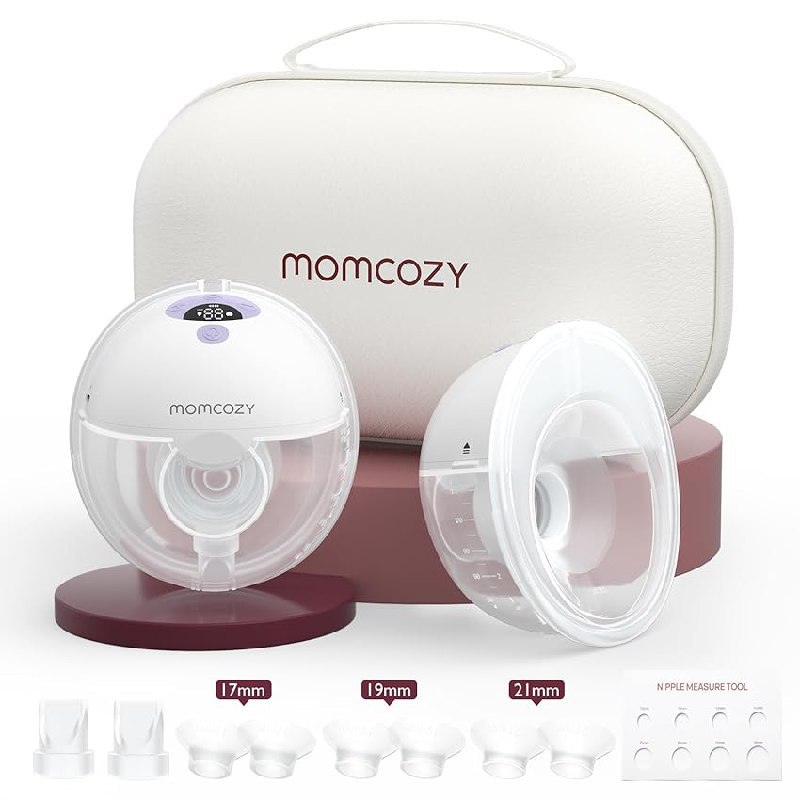 Elektrische Doppelmilchpumpe von Momcozy, tragbar und freihändig, ideal für den Babymund. Reduziert auf 169,99€ inkl. 15% Rabatt. #Momcozy #Milchpumpe #Stillen #Elternschaft #Deutschland #Geschenk #Rabatt - Jetzt bei Amazon kaufen!