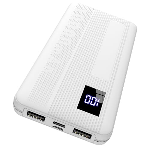 Kompakte Powerbank mit 10000mAh Kapazität, USB C Port und LED Display. Ideal für Smartphone und Tablet. #Powerbank #USB #Ladegerät #Tech #Deutschland #Geschenk #Preisfehler - Jetzt bei Amazon kaufen!