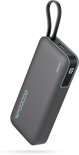 CUKTECH Power Bank mit 20000mAh und 45W Schnellladefunktion. Inklusive USB-C und USB-A Anschlüssen. Perfekt für iPhone, MacBook und Galaxy. #CUKTECH #Powerbank #Schnellladung #Technologie #Deutschland #Geschenk #Angebot - Jetzt bei Amazon kaufen!