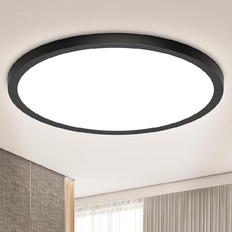 LED Deckenlampe, flach und rund, Ø30cm, 24W, 4000K, 2400LM in Neutralweiß für eine kraftvolle Beleuchtung. #LEDLampe #Deckenleuchte #Neutralweiß #Beleuchtung #Weihnachten #Geschenk #Deals - Jetzt bei Amazon kaufen!