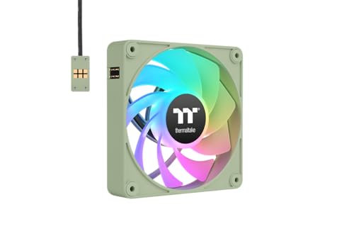 Thermaltake CT120 EX Reverse ARGB Matcha Green 3 Fan Pack. Hohe Qualität und einzigartiges Design. #Thermaltake #Lüfter #RGB #Desktop #Weihnachten #Geschenk #Schnäppchen - Jetzt bei Amazon kaufen!