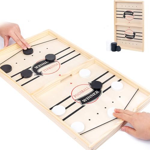 Schnell Sling Puck Hockey Spiel aus Holz zum Aktionspreis! Hol dir das spaßige Brettspiel jetzt für nur 11.56 €. #Brettspiel #Hockey #SchnellSlingPuck #Spielspaß #Deutschland #Geschenk #Coupon - Jetzt bei Amazon kaufen!