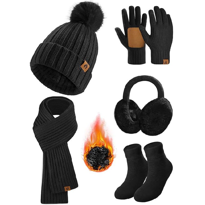 Svanco Damen Mutze, Schal und Handschuh-Set in Einheitsgröße. Perfekt für kalte Tage. #Svanco #Damenmode #Winteraccessoires #Fashion #Deutschland #Geschenk #Rabatt - Jetzt bei Amazon kaufen!