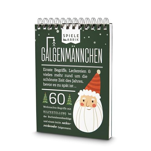 Weihnachtliches GALGENMANNCHEN Spiel mit 60 Begriffen. Perfekt für Partys oder unterwegs. Sparpreis für begrenzte Zeit. #Weihnachten #Geschenk #Partyspiel #Adventskalender #Weihnachten #Geschenk #Rabatt - Jetzt bei Amazon kaufen!