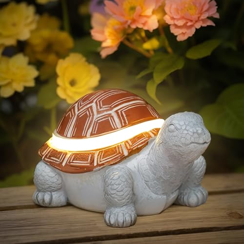 Solar Schildkrote Statue mit LED-Licht für Garten, Balkon und Terrasse. Wetterfest und ideal als Gartendeko. #FLOWood #SolarDeko #Gartenbeleuchtung #Weihnachten #Weihnachten #Geschenk #Coupon - Jetzt bei Amazon kaufen!