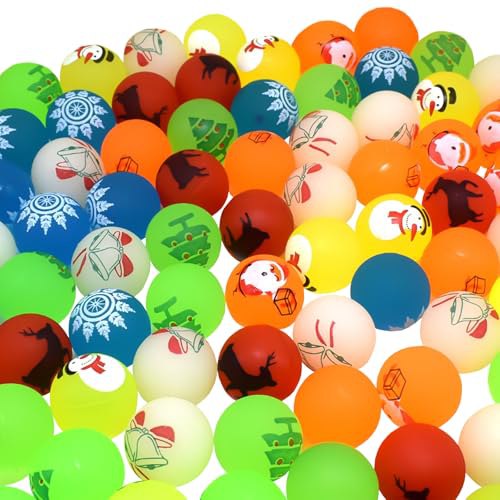 24 Stück bunte Weihnachtsleucht-Elastikbälle, 30 mm Durchmesser, aus Kunststoff, perfekt als Kinderspielzeug und Geschenk. #Weihnachten #Spielzeug #Geschenk #Spaß #Weihnachten #Geschenk #Coupon - Jetzt bei Amazon kaufen!