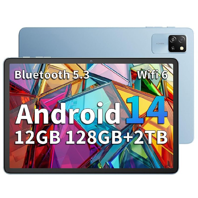 Hochwertiges Blackview Tab60 WiFi Tablet! 10 Zoll Bildschirm, Android 14, 12GB RAM, 128GB ROM, erweiterbar auf 2TB. Perfekt für Unterhaltung und Produktivität. #Blackview #Tablet #Android #PrimeDay #Deutschland #Geschenk #Schnäppchen - Jetzt bei Amazon kaufen!