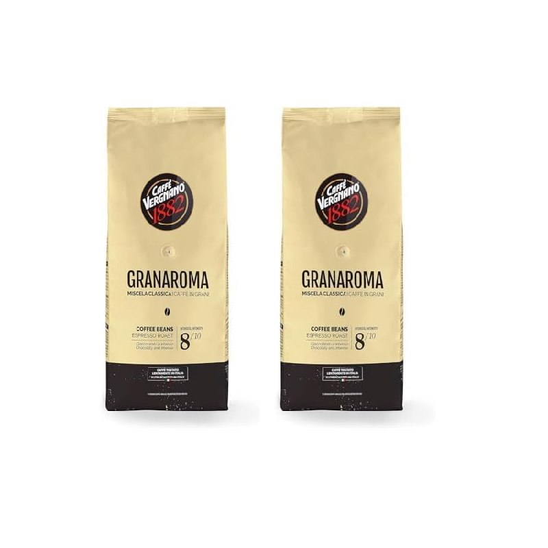 Genieße den Caffe Vergnano 1882 Granaroma Kaffee mit diesem 2er Pack in 1kg. Feinste Kaffeebohnen für vollen Geschmack. #CaffeVergnano #Kaffeebohnen #Granaroma #Kaffeegenuss #Weihnachten #Geschenk #Preisfehler - Jetzt bei Amazon kaufen!