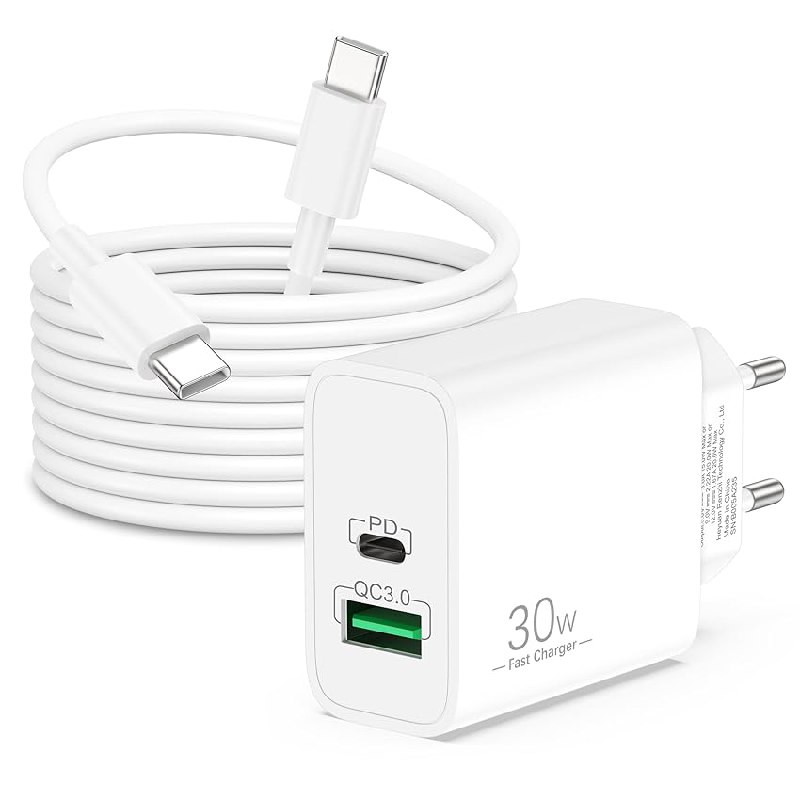 30W USB C Ladegerät inklusive Ladekabel für Google Pixel. Schnelles Aufladen und hohe Qualität. #GooglePixel #Ladegerät #Elektronik #Sparpreis #Deutschland #Geschenk #Preisfehler - Jetzt bei Amazon kaufen!