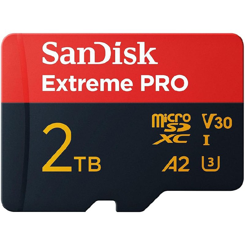 SanDisk Extreme PRO microSDXC mit 2TB Speicherkapazität und SD Adapter. Perfekt für Smartphones. Jetzt nur 214,99€! #SanDisk #microSDXC #Speicherkarte #Rabatt #Weihnachten #Geschenk #Preisfehler - Jetzt bei Amazon kaufen!