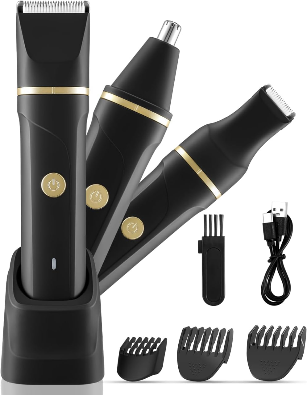 Elektrischer Intimrasierer für Männer, 3-in-1 Trimmer für Nass- und Trockenrasur. Mit Ladestation. #Intimrasierer #Nasenhaartrimmer #Herrenrasierer #Grooming #Deutschland #Geschenk #Coupon - Jetzt bei Amazon kaufen!