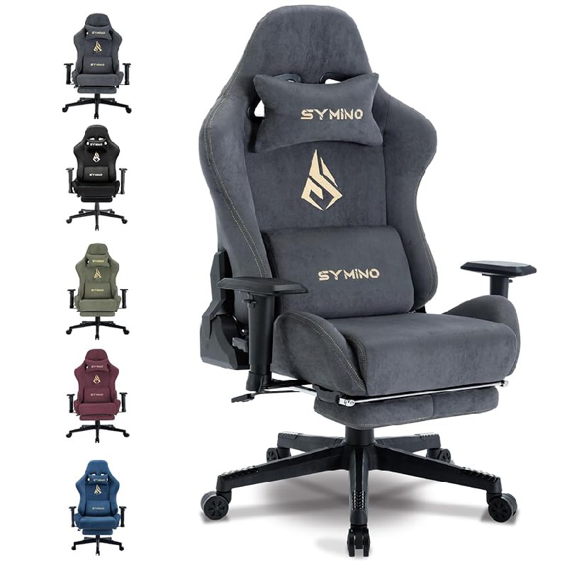 Atmungsaktiver Symino Gaming Stuhl aus hochwertigem Stoff für Büro und Zuhause. Ideal für Arbeitszimmer und Gaming. #Symino #Gamingstuhl #Bürostuhl #Angebot #Deutschland #Geschenk #Angebot - Jetzt bei Amazon kaufen!