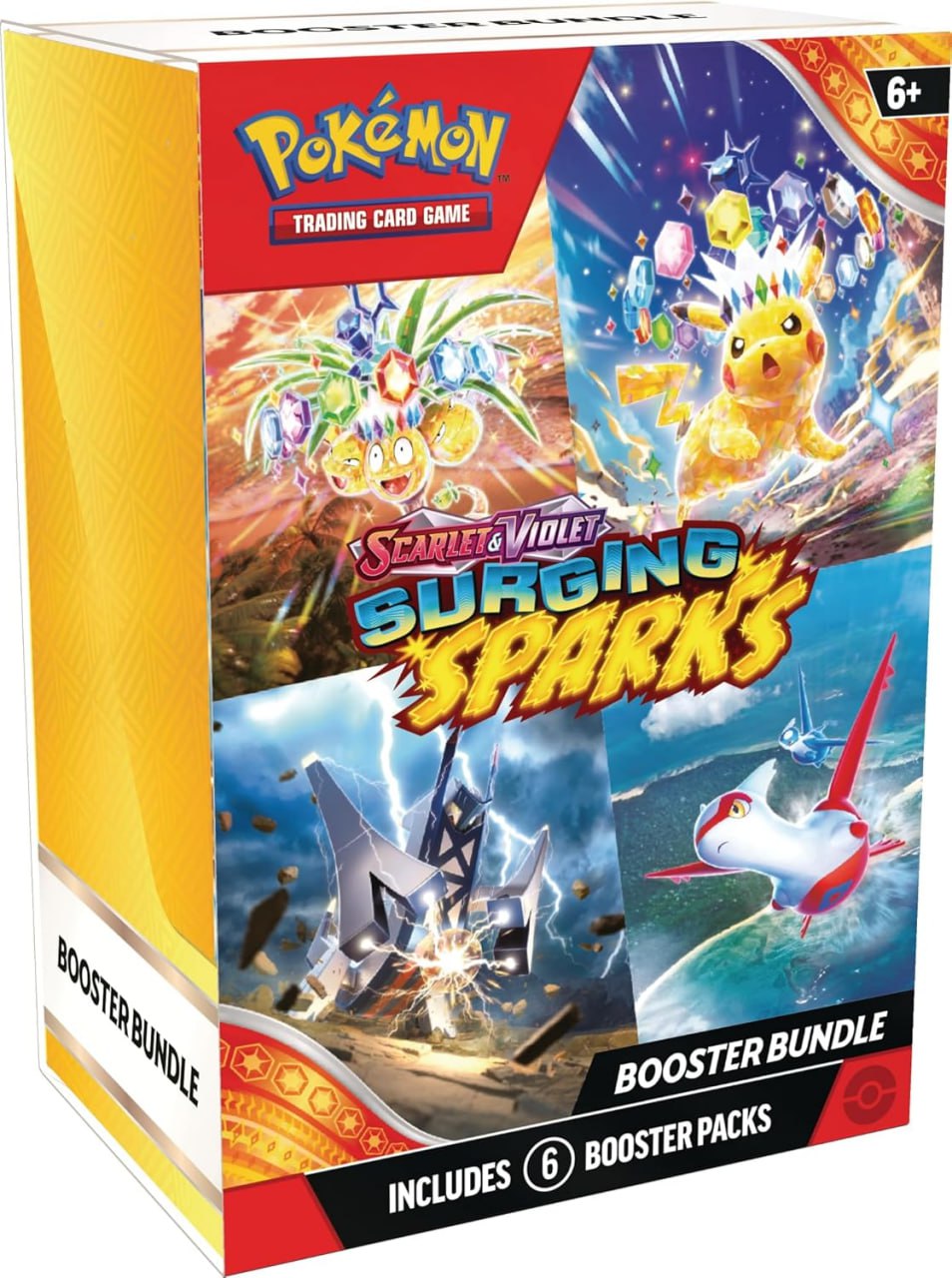 6 Booster Packs Pokemon Sammelkarten Scarlet & Violet Surging Sparks Bundle. #Pokemon #Sammelkarten #Booster #Collector #Deutschland #Geschenk #Preisfehler - Jetzt bei Amazon kaufen!