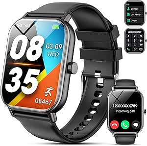 Bluetooth-Smartwatch mit 1,85 Zoll Display für Damen und Herren. Über 200 Sportmodi, IP68 wasserdicht, SpO2, Schlafüberwachung, Schrittzähler, Herzfrequenzmesser. #Smartwatch #Fitnessuhr #Sportmodi #Technik #Deutschland #Geschenk #Coupon - Jetzt bei Amazon kaufen!