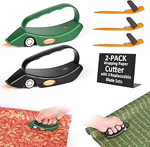 Praktischer Geschenkpapier Schneider mit 3 Klingensätzen für alle Anlässe. #Geschenk #Weihnachten #Geburtstag #Praktisch #Weihnachten #Geschenk #Preisfehler - Jetzt bei Amazon kaufen!