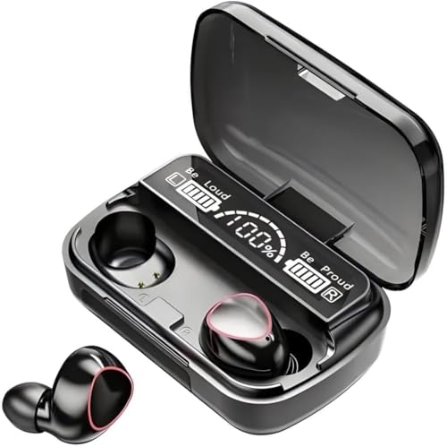 Kabellose Ohrhörer M10 mit Bluetooth V5.3 für 60 Stunden Spielzeit, Premium-Klangqualität, 9D HiFi, tiefer Bass, 2000 mAh Ladehülle, integriertes Mikrofon, wasserdicht, Rauschunterdrückung. #Bluetooth #Kopfhörer #Musik #Soundqualität #Deutschland #Geschenk #Coupon - Jetzt bei Amazon kaufen!