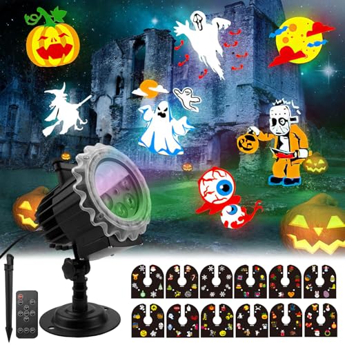 LED Schneeflocken Projektor für Weihnachten & Halloween. Mit 8 Mustern & Fernbedienung. Ideal für Silvester Deko im Freien. #Weihnachtsdeko #Halloween #Projektor #Winterfreuden #Weihnachten #Geschenk #Angebot - Jetzt bei Amazon kaufen!