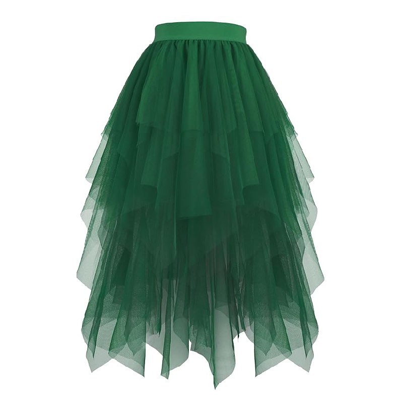 Entzückender Tutu-Rock mit Lagenlook in hoch-tiefem Design. Ideal für elegante Auftritte oder Feen-Kostüme. #Hanpceirs #TutuRock #Damenmode #Angebot #Deutschland #Geschenk #Schnäppchen - Jetzt bei Amazon kaufen!