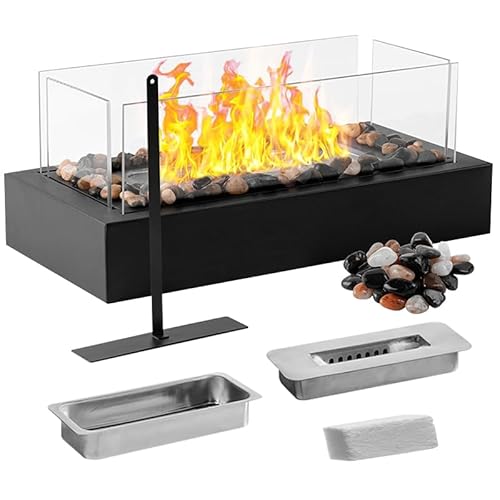 Tischkamin-Premium für gemütliche Atmosphäre. Bio Ethanol Tischfeuer Set für den Innen- und Außenbereich. Reduziert auf 35.99 €. #Tischkamin #BioEthanol #Tischfeuer #Deal #Deutschland #Geschenk #Angebot - Jetzt bei Amazon kaufen!