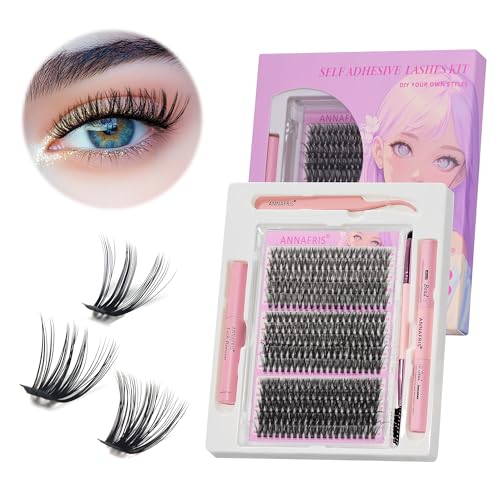 ANNAFRIS Wimpern Extensions Cluster Lashes für ein natürliches Wimpernlifting. D Curl, 0.07mm, 10-18mm, für individuelle Wimpernverlängerung. #ANNAFRIS #WimpernExtensions #ClusterLashes #Beauty #Deutschland #Geschenk #Deals - Jetzt bei Amazon kaufen!