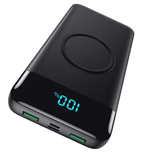 Kabellose Powerbank mit 26800mAh, 25W PD3.0QC4.0 Schnellladefunktion. Statt 59.95 € jetzt für 24.02 € erhältlich. #Powerbank #Schnellladen #25W #Deal #Deutschland #Geschenk #Schnäppchen - Jetzt bei Amazon kaufen!