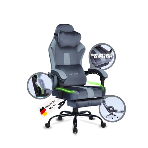 Ergonomischer Gaming Stuhl mit Fußstütze und Kopfstütze. Atmungsaktiver Stoff, für Gamer und Büro. Belastbarkeit 150 kg. #GamingChair #Bürostuhl #Ergonomisch #Blitzangebot #Weihnachten #Geschenk #Coupon - Jetzt bei Amazon kaufen!