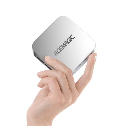 ACEMAGIC V1 Mini PC, 12th Gen Ιntel Alder Lake N97, 16GB DDR4 512GB M.2 SSD, W11 Pro, RJ45, 4K HDMI/DP, WiFi 5 für Zuhause/Büro/Schule. #ACEMAGIC #MiniPC #Tech #Sparpreis #Weihnachten #Geschenk #Angebot - Jetzt bei Amazon kaufen!