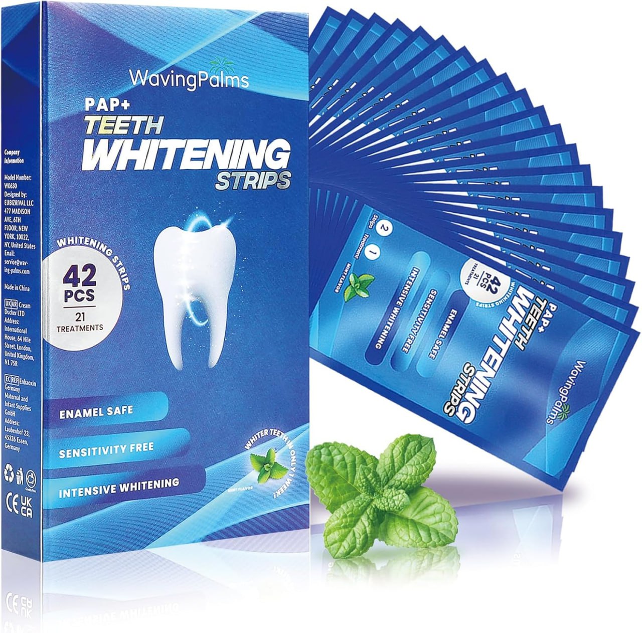 Schnelles Zahnaufhellungsverfahren mit 42 Bleaching-Streifen für 21 Anwendungen. Schonend und effektiv. #Zahnweiß #Bleaching #Zahnpflege #Lächeln #Weihnachten #Geschenk #Coupon - Jetzt bei Amazon kaufen!