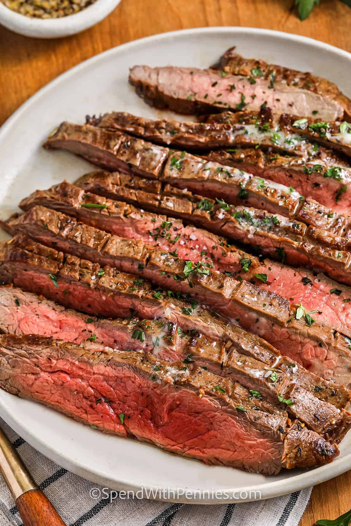 sliced London Broil