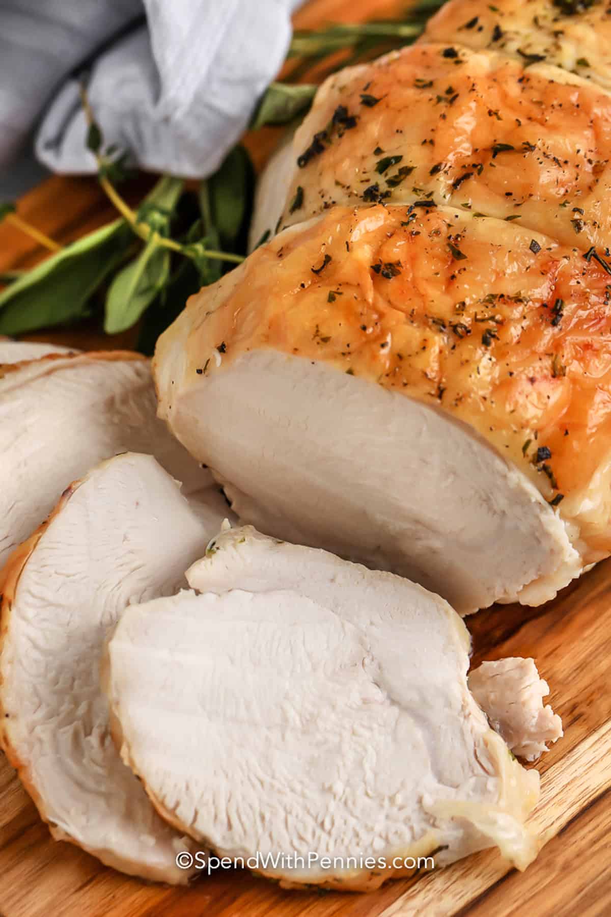 sliced Roast Turkey Breast