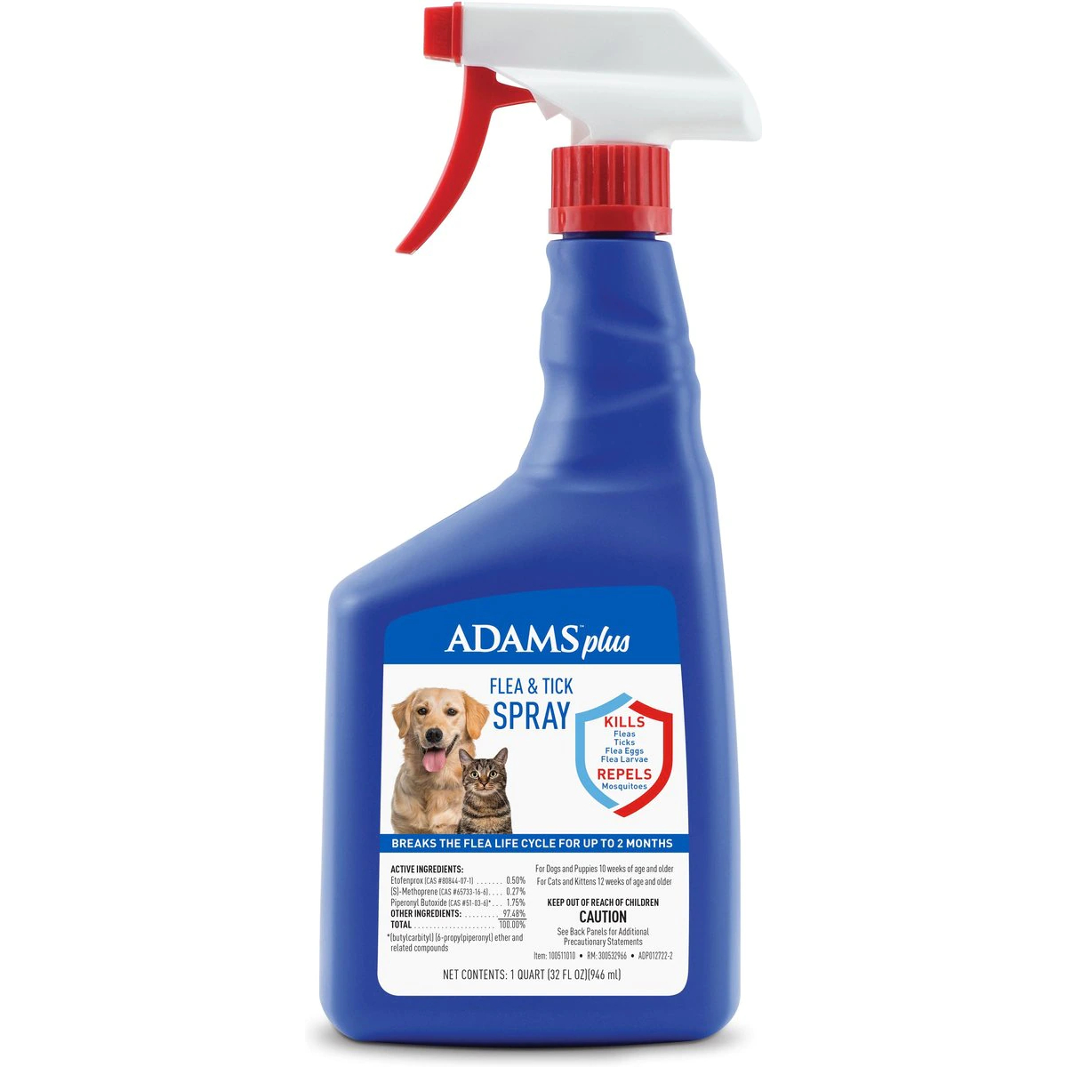 Adams Plus Topical Flea & Tick Spray