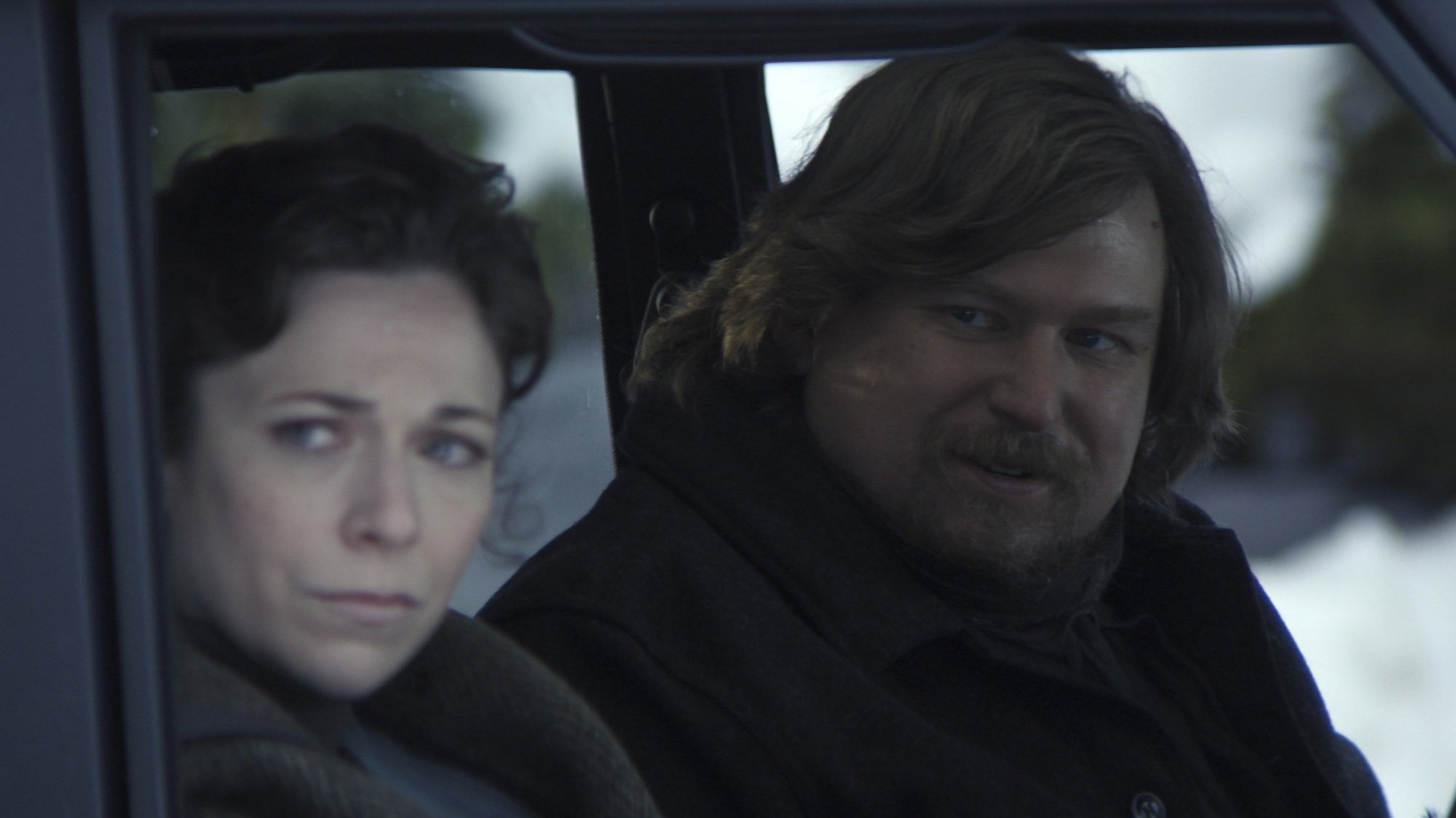 Jen Tullock and Michael Chernus in 